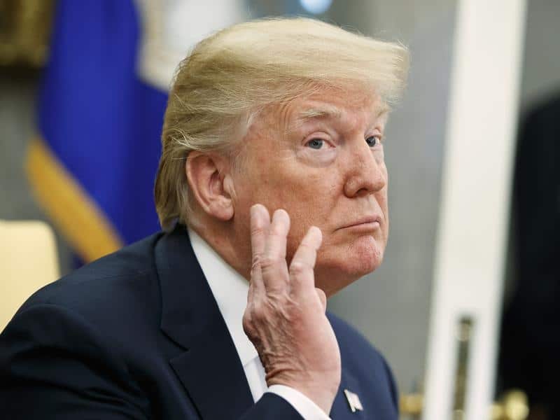 US President Donald Trump