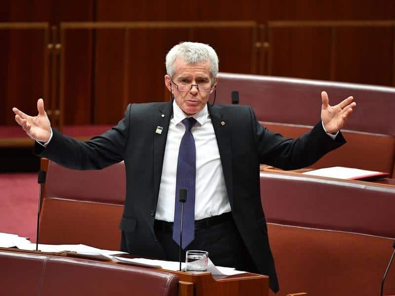 One Nation Senator Malcolm Roberts