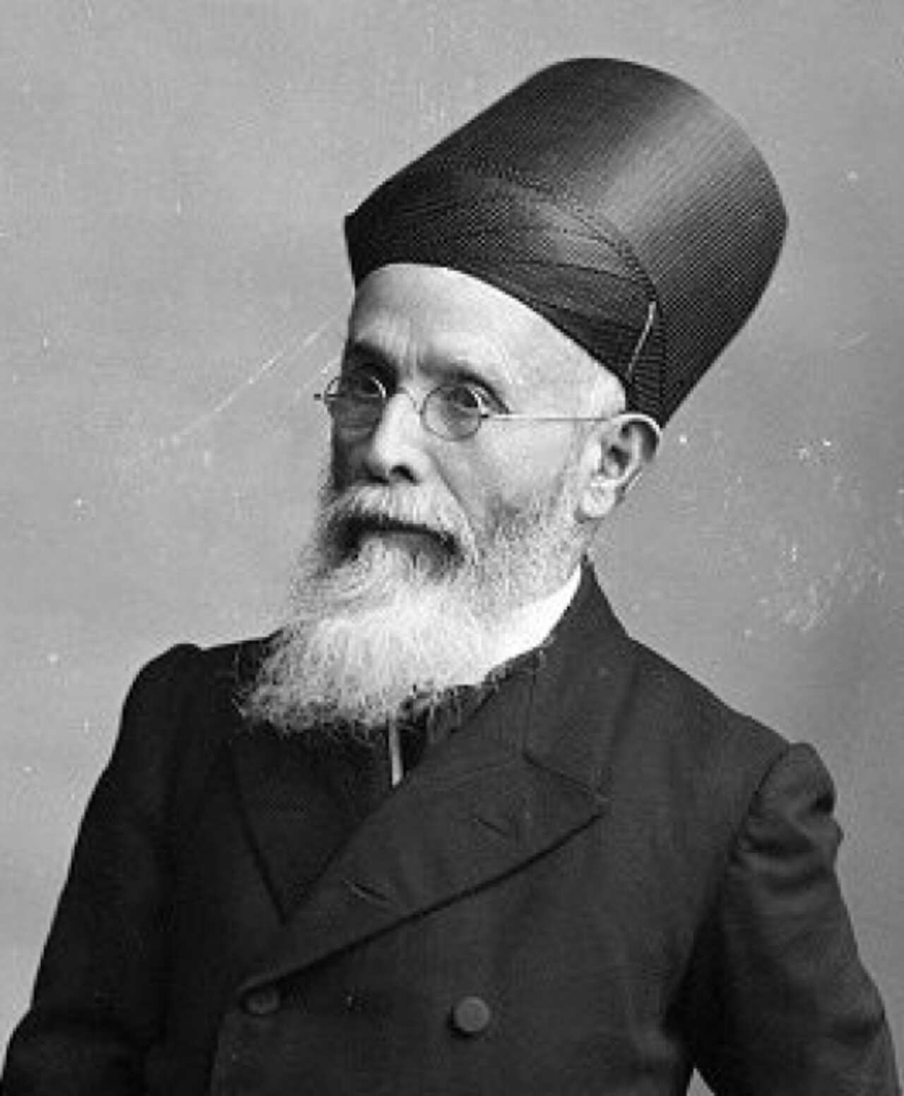 Indian freedom fighter Dadabhai Naoroji (4 September 1825 – 30 June 1917)