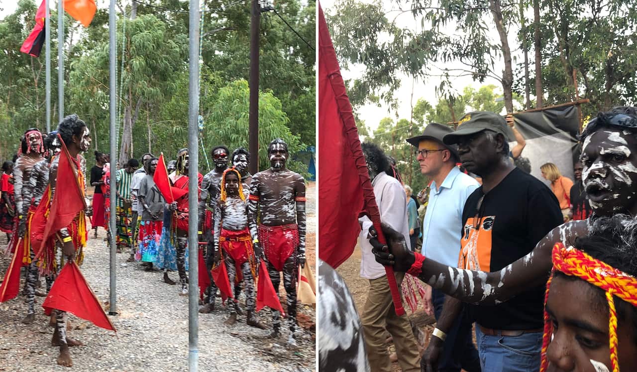 Prime Minister Anthony Albanese delivered a speech to Indigenous leaders, cat the Garma Festival ahead of a referendum on an Indigenous Voice.