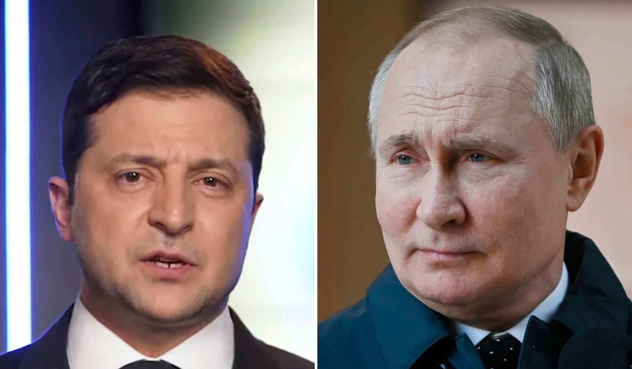 Vladimir Putin da Rússia e Volodymyr Zelenskyy da Ucrânia: as duas caras de uma guerra que vai mudar o mundo para sempre