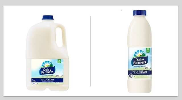 Dairy Farmers recalls 1L and 3L full cream milk