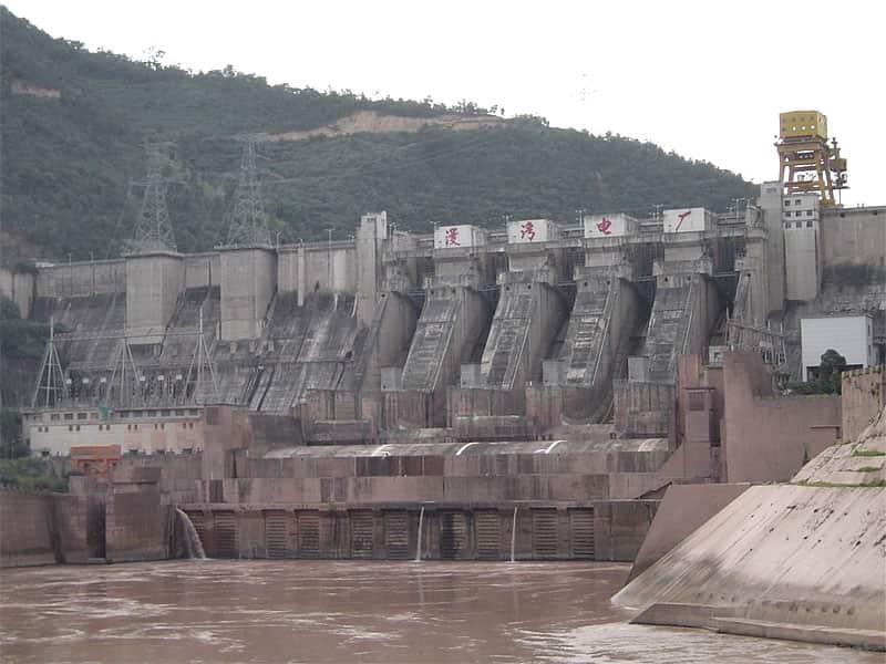 Đập Mạn Loan (Manwan dam, China)