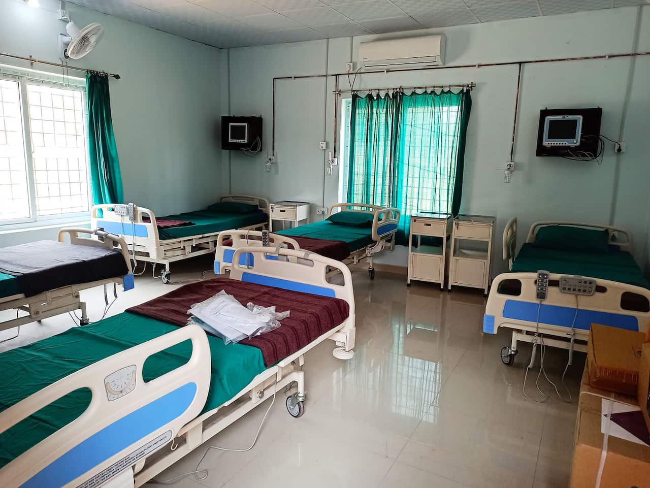 Damauli, Nepal isolation ward