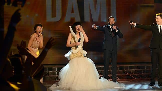 Dami Im wins X Factor (Source: Channel 7)