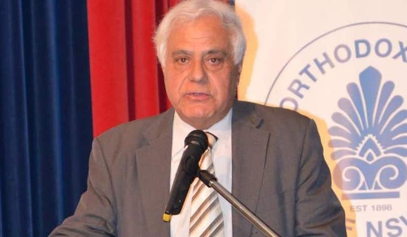 President of the Greek Orthodox Community of NSW, Harry Danalis