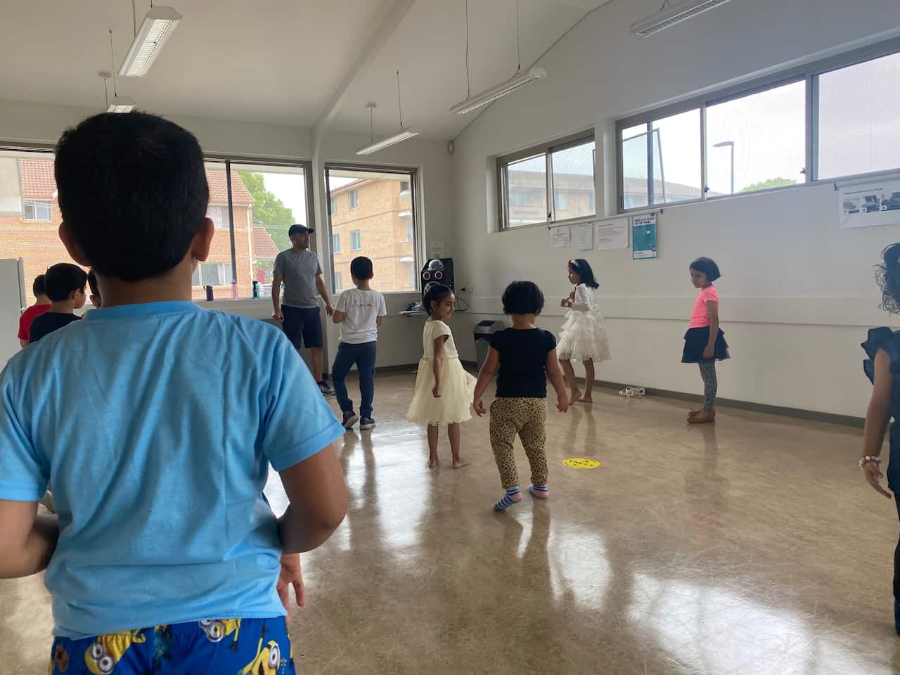 children dance class at auburn