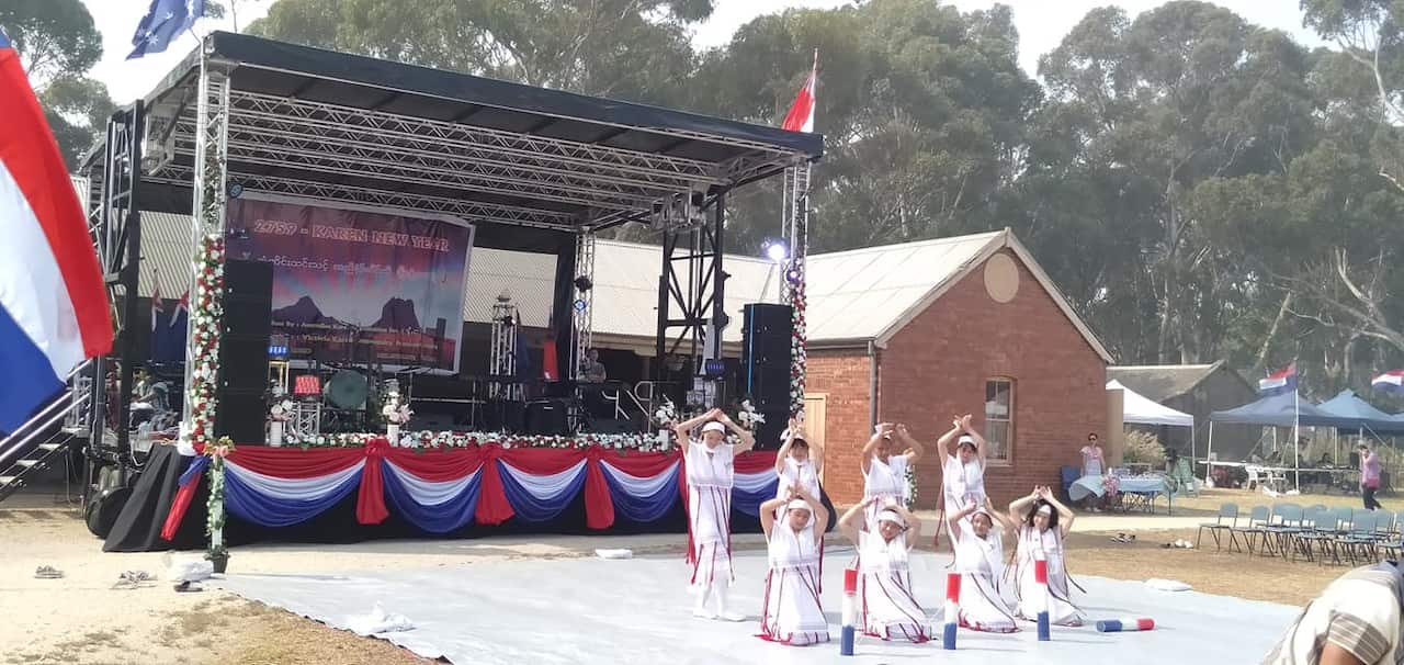 Karen cultural Dance.