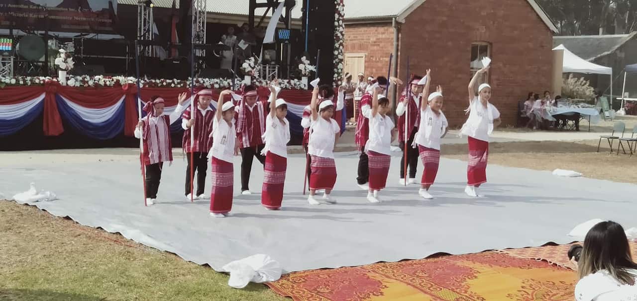 Karen cultural Dance.