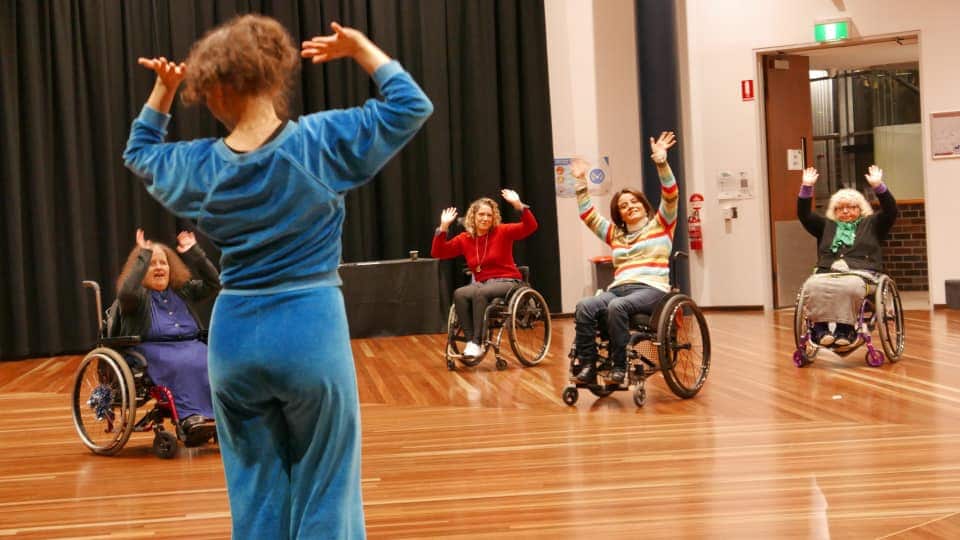 Rocca Salcedo in a Dance & Roll session