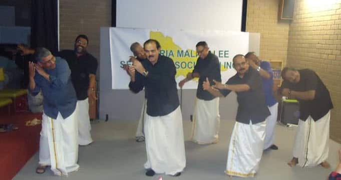 Hitler David performing in Senior Malayai association 