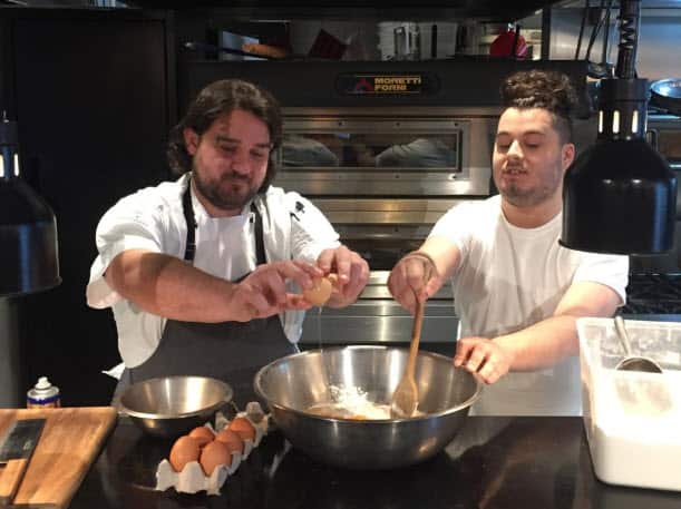 Daniele Colombo con Luis 'Gigi' Viota