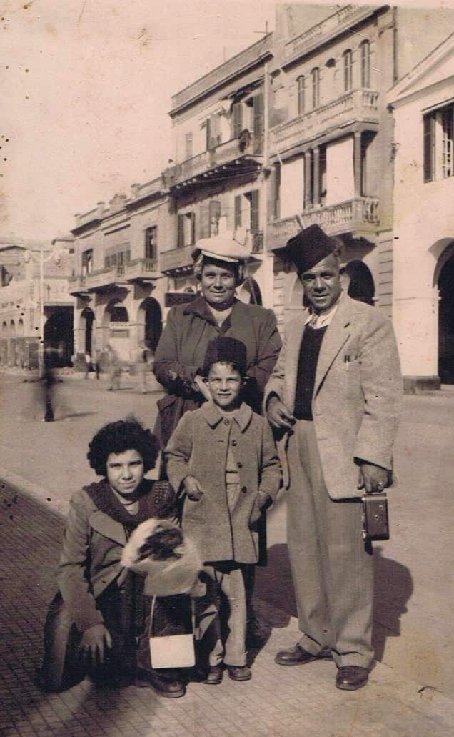The Daniels Family in Alexandria, 1950