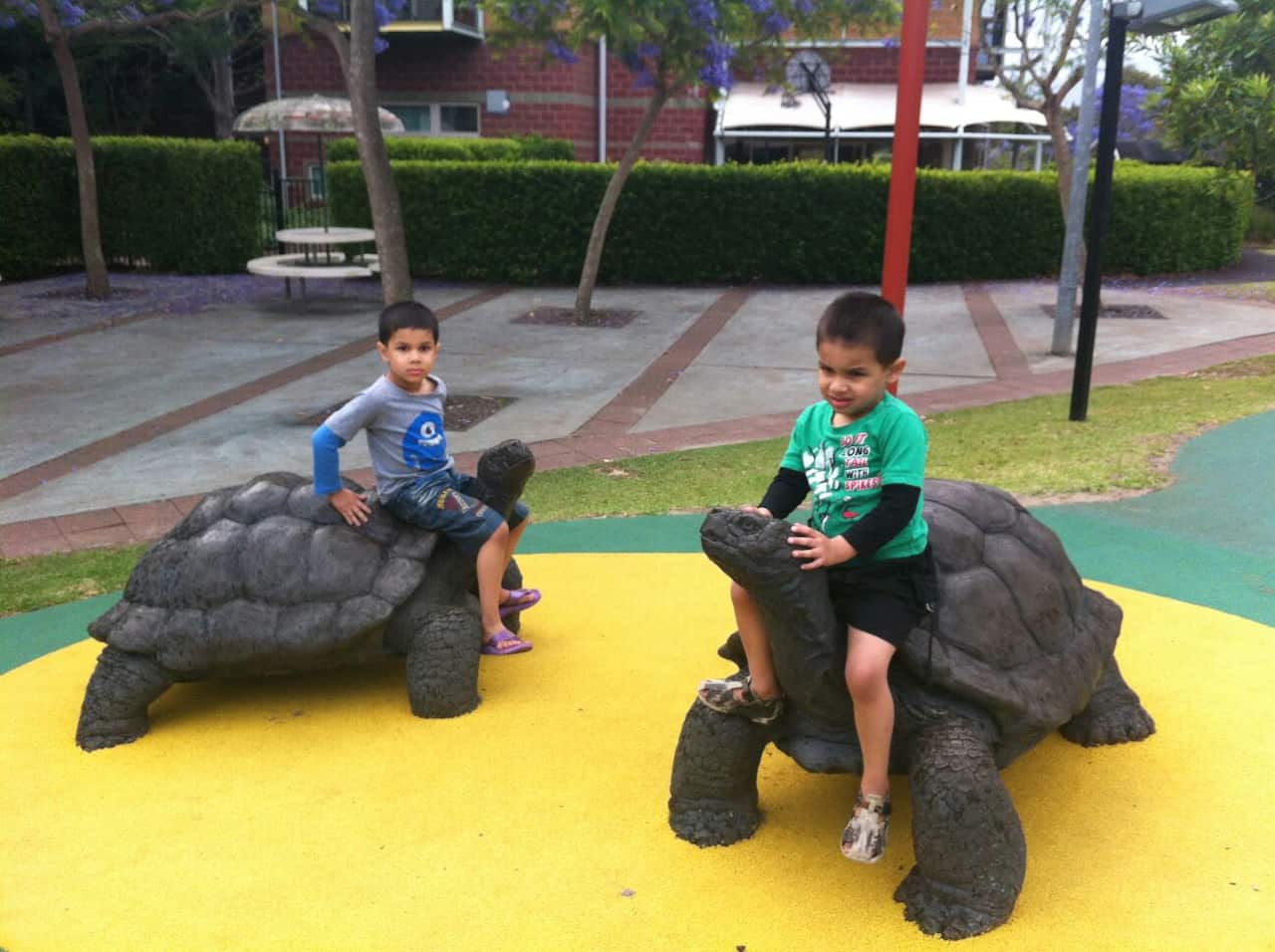 Danish with his elder brother