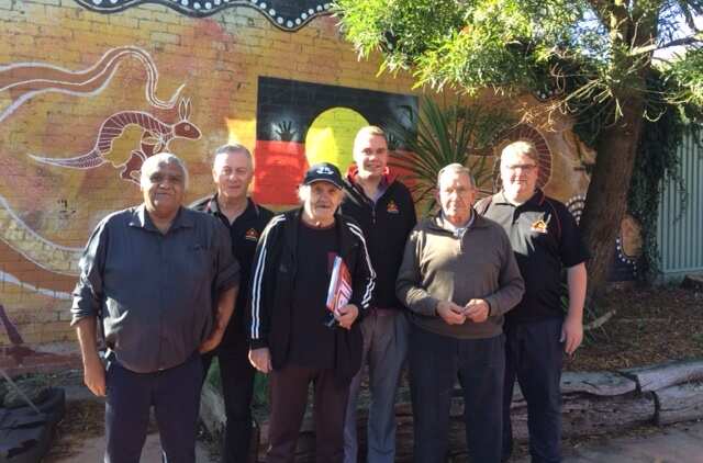 Darren Smith at a Community Engagement Event at Koori Hub in Ballarat June 2017
