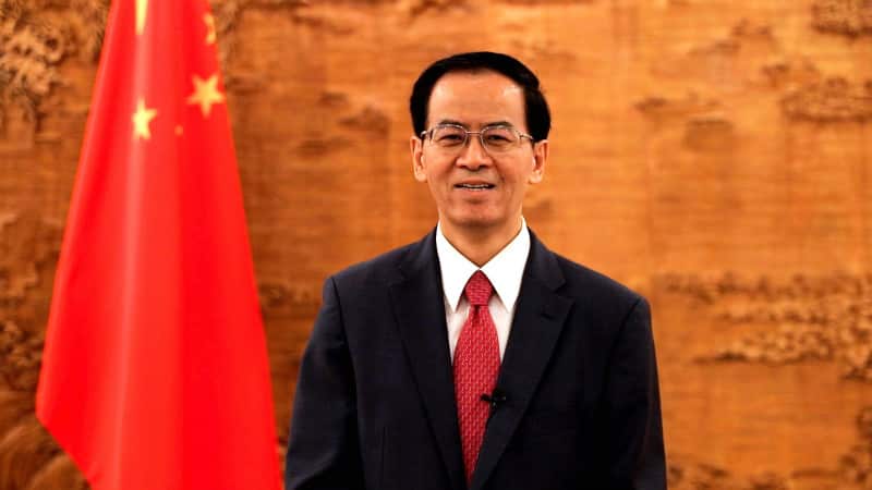 China Ambassador to Australia Cheng Jingye 