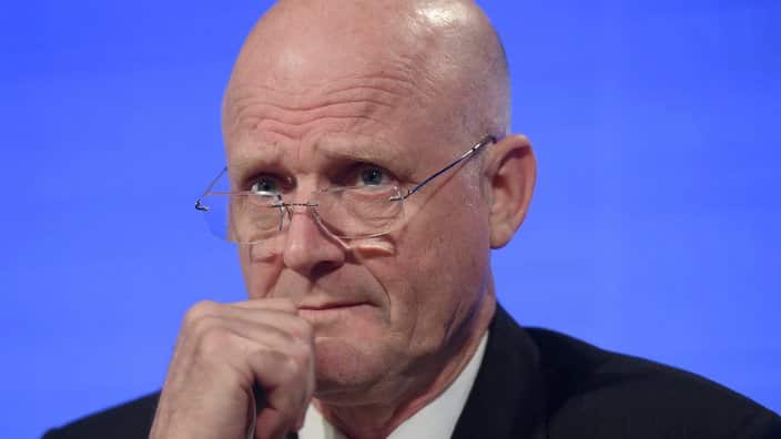Crossbench Senator David Leyonhjelm is seen during a debate at the National Press Club in Canberra, Wednesday, April 6, 2016. (AAP Image/Lukas Coch) NO ARCHIVING