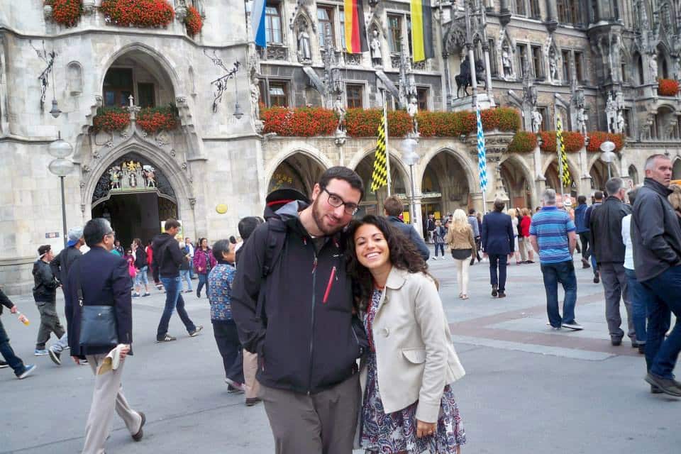 Davide e Ilaria in Germania