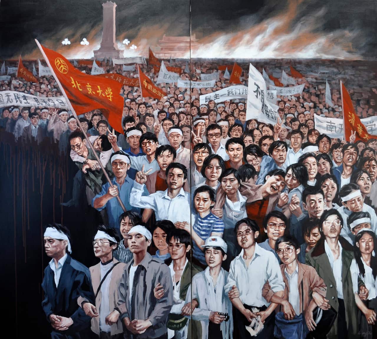Dawn on June 4 1989 by Mr Wang Xu