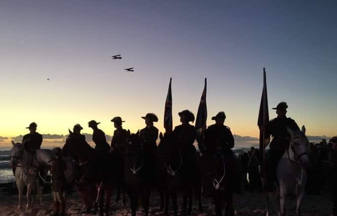ANZAC Day dawn service on the Gold Coast
