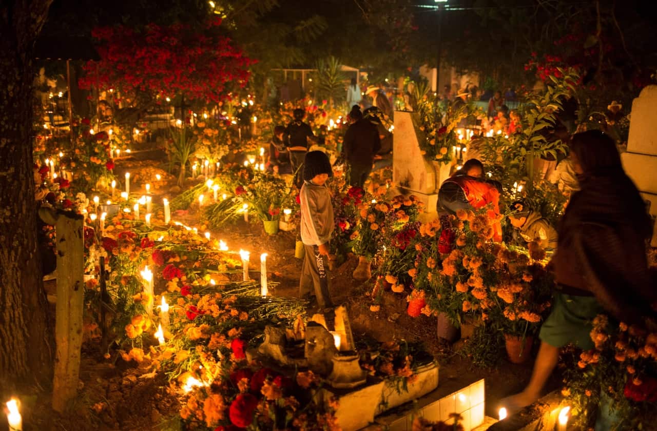 Cementerio en México