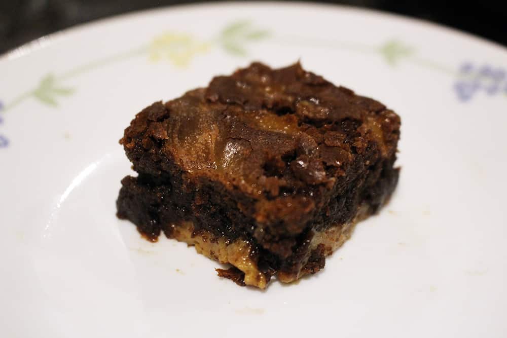 Dulce de leche brownies