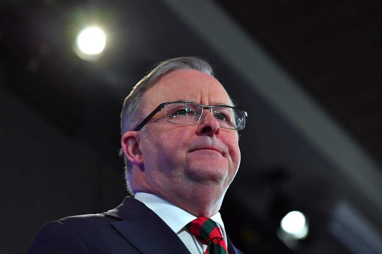 Federal opposition leader Anthony Albanese.