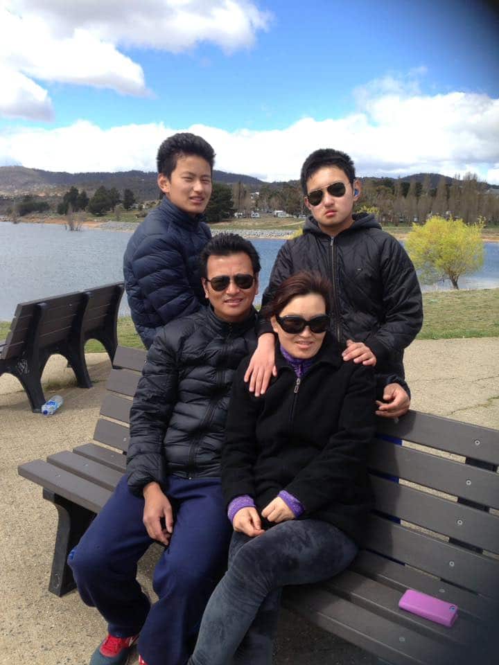 The Wangchuck family moved to Australia in 2012, living in Melbourne before settling in Queanbeyan.