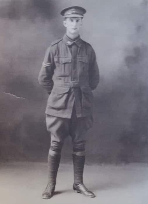 A studio portrait of Frank Ryan. Photo: Courtesy Gillian Kimball