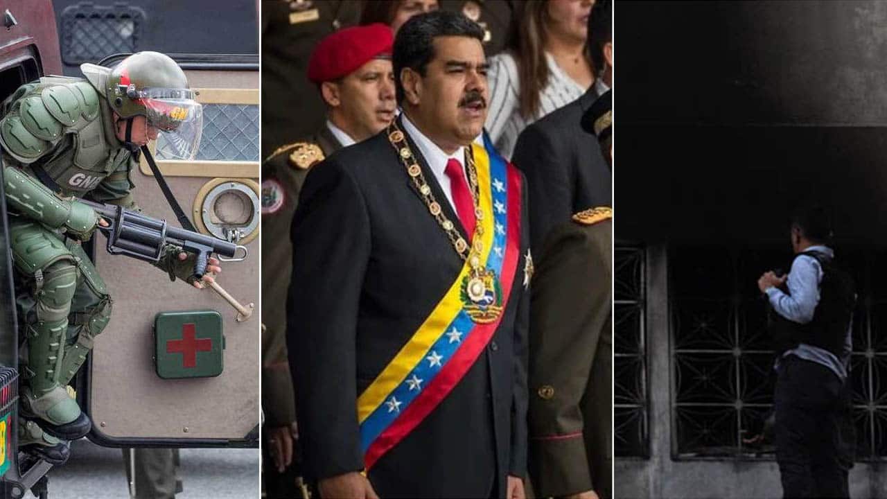 Venezuelan President Nicolas Maduro has survived an assassination attempt at a parade in Caracas