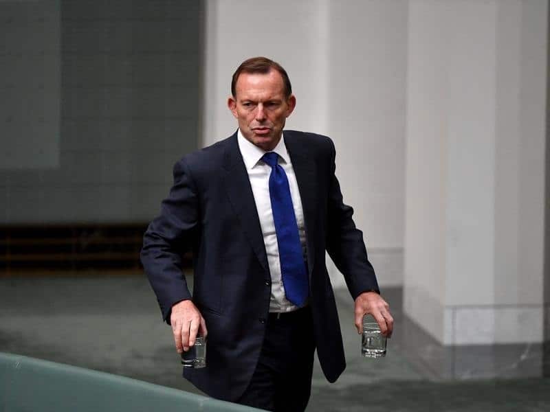 Former prime minister Tony Abbott