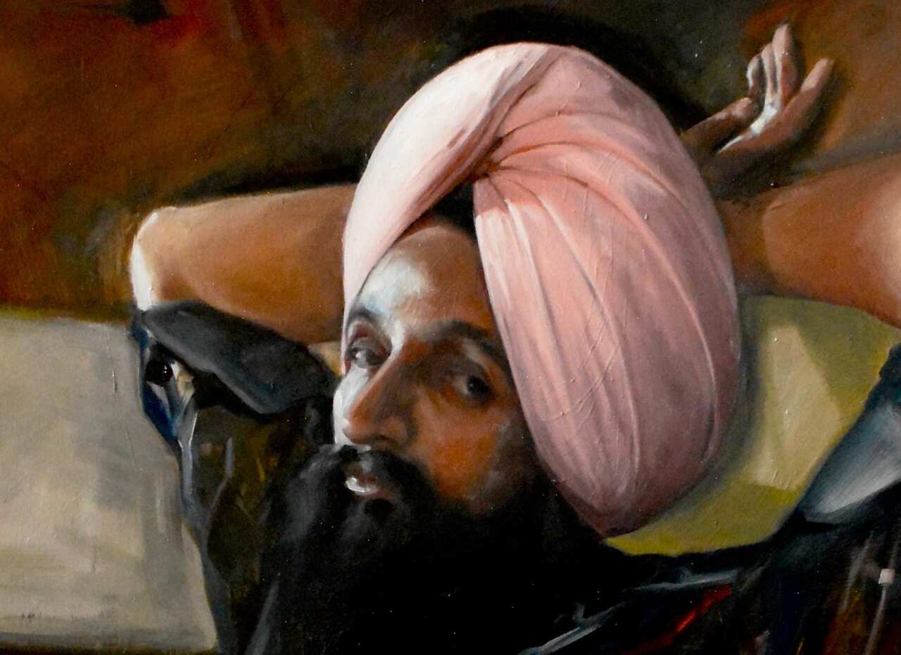 A recent portrait by Daniel Connell