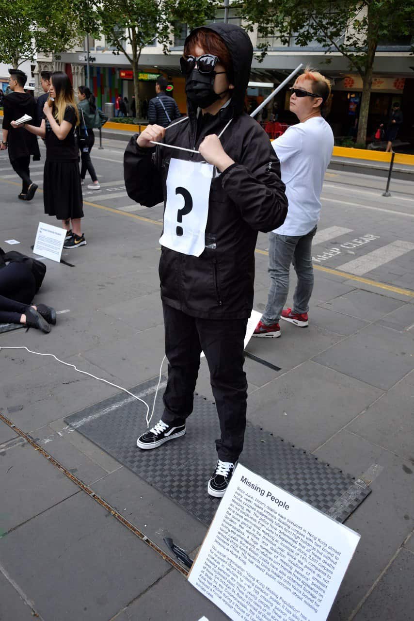 90后异见人士Zoo参与民主活动