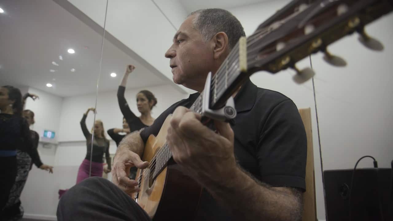 Guitar playing is another integral part of the art of flamenco.