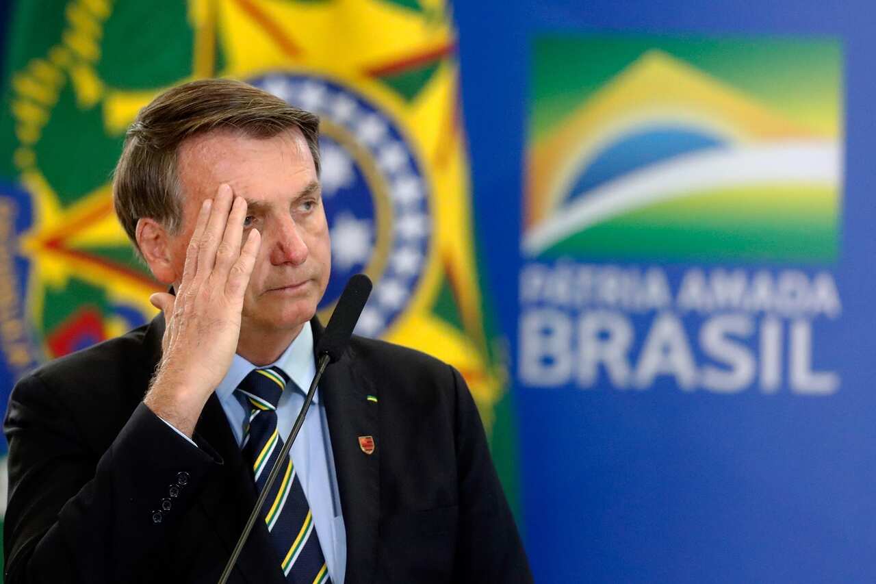 Brazil's President Jair Bolsonaro tests positive for coronavirus 