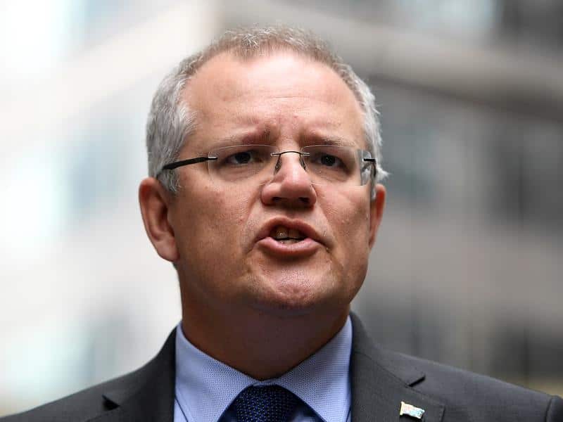 Federal Treasurer Scott Morrison