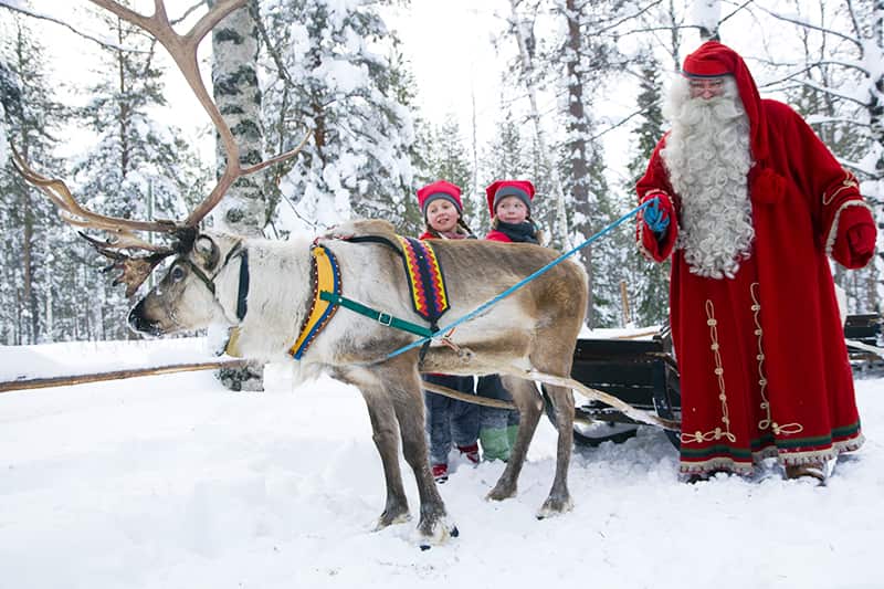 Visit the Santa Claus in Rovaniemi, Finland