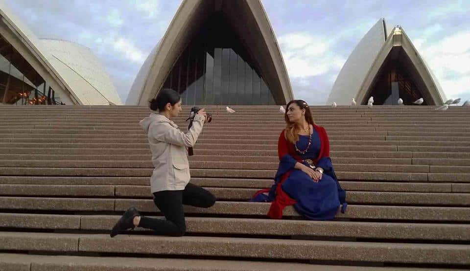 Dee Dogan and Roza Germian. 