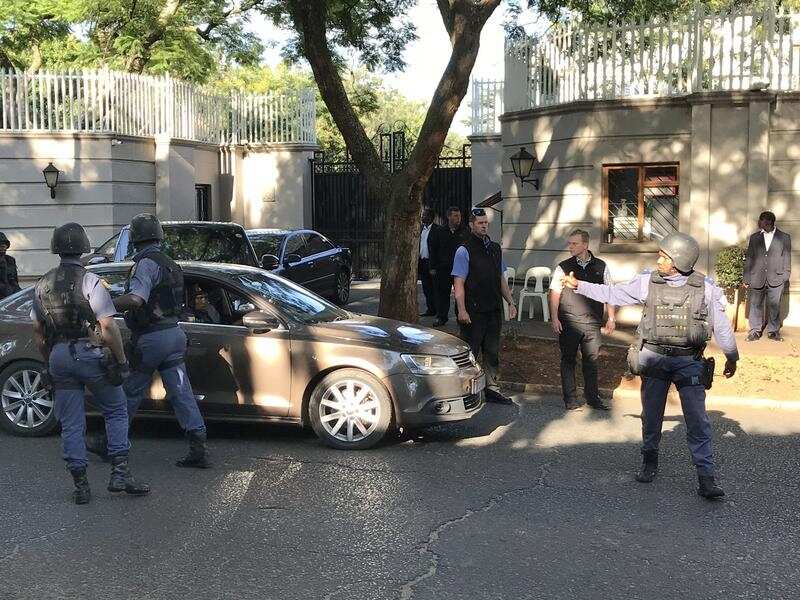 Members of the Hawks special police unit