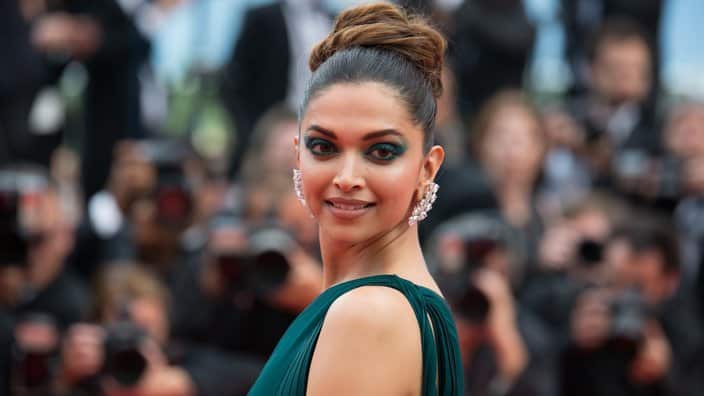 FRANCE, Cannes: Indian actress Deepika Padukone attends the 'Loveless (Nelyubov) screening during the 70th annual Cannes Film Festival at Palais des Festivals on May 18, 2017 in Cannes, France. (AAP Image/NEWZULU/Quentin Veuillet).