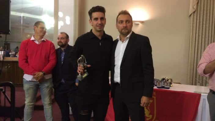 Chris Davies and Lupche Acevski