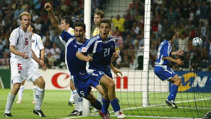 Euro 2004: Greece v Czech Republic