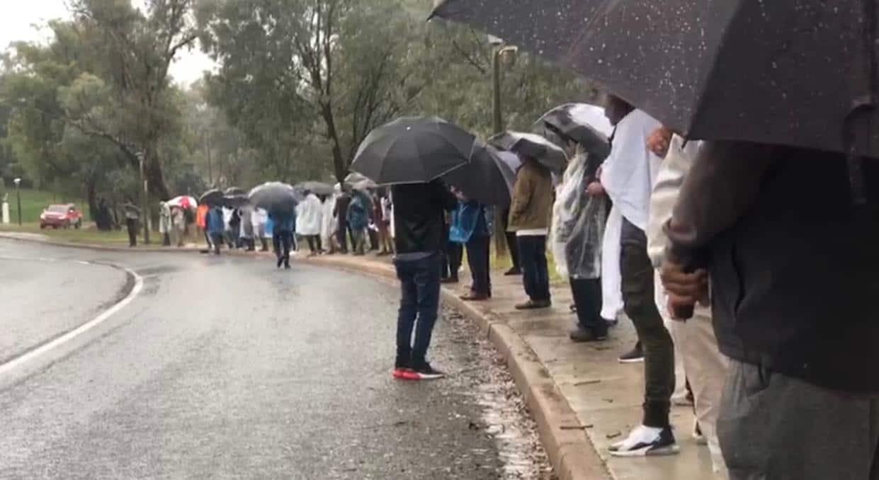 Refugees in Canberra