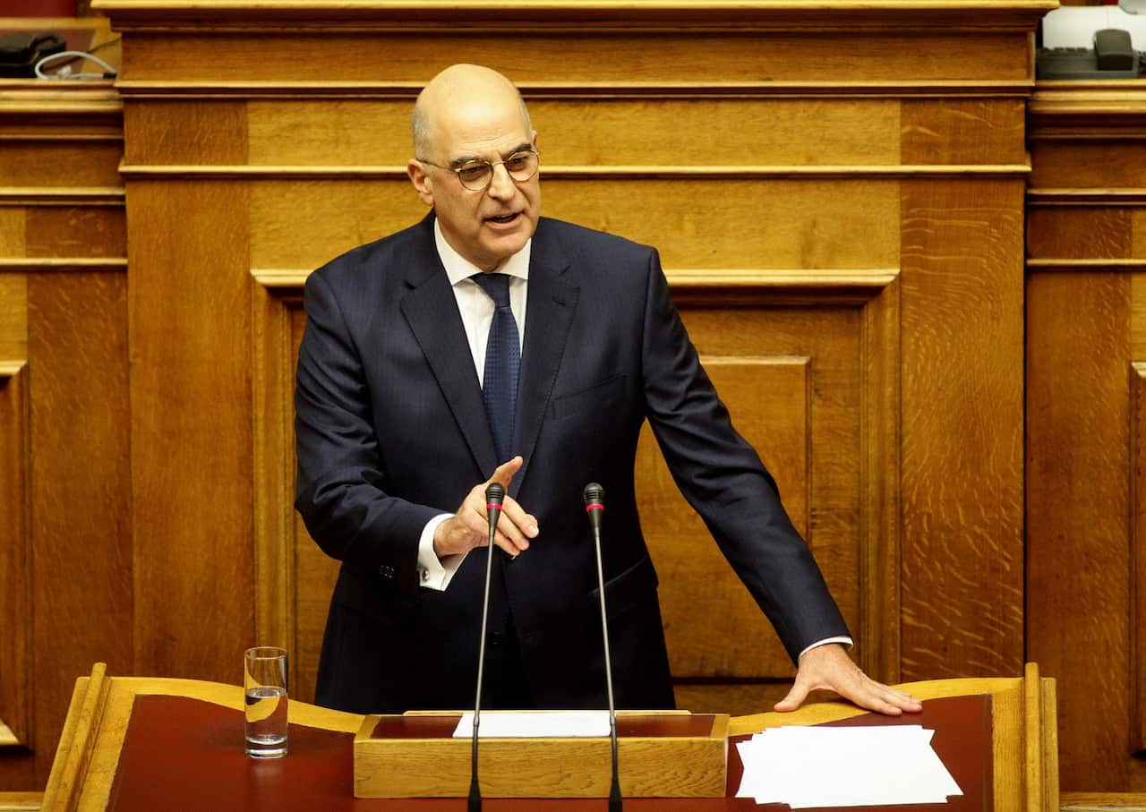 Greek Minister of Foreign Affairs Nikos Dendias