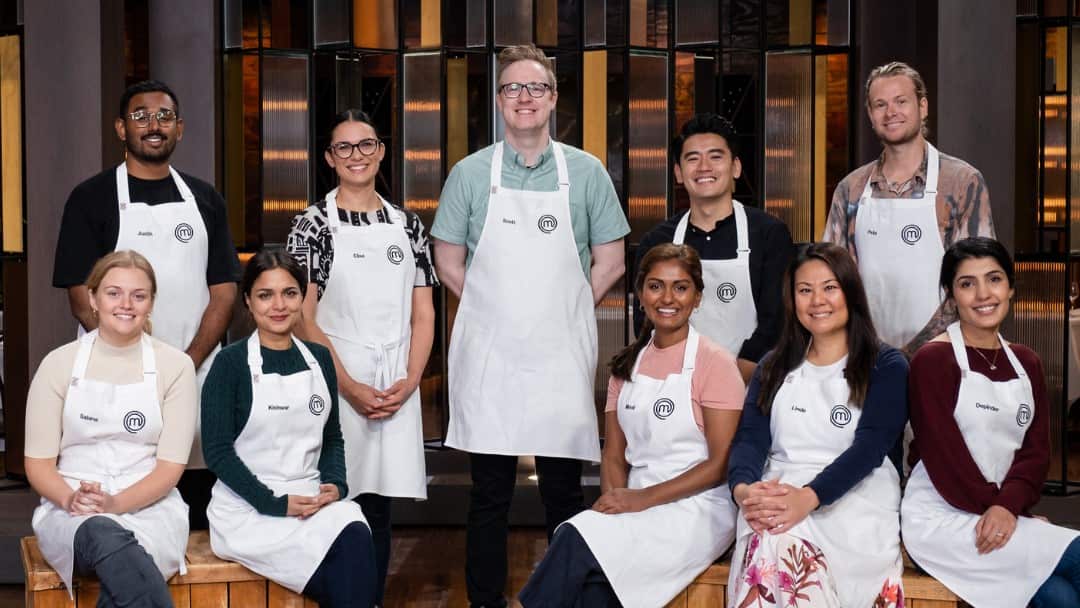 The top 10 contestants of MasterChef Australia 2021.