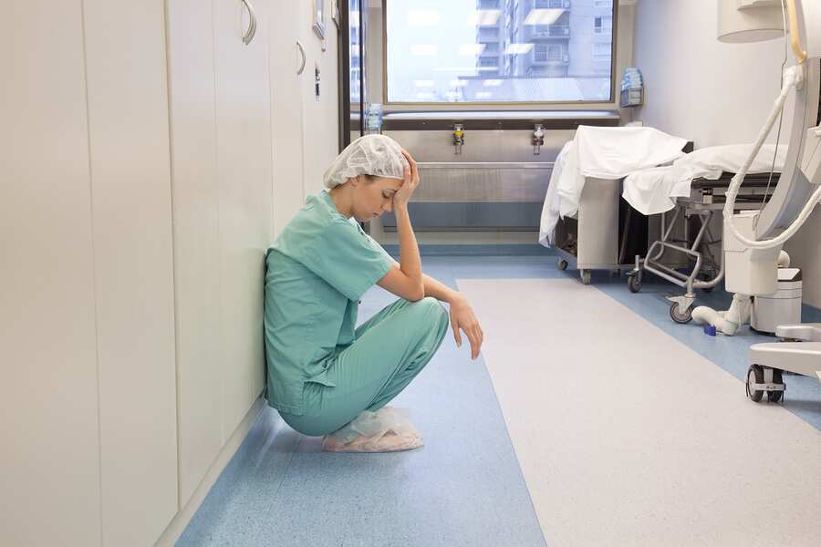 depressed nurse