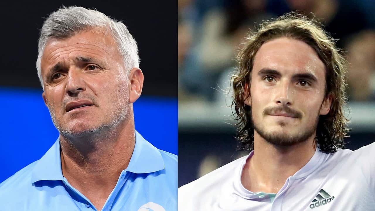 Apostolos (L) and Stefanos Tsitsipas. 