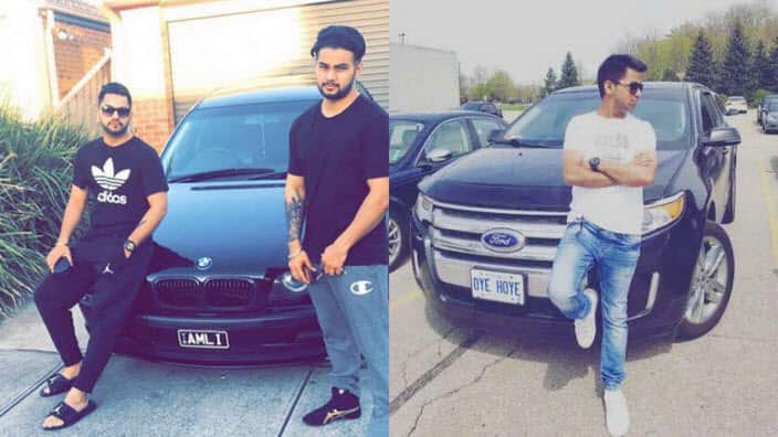 Customised number plates