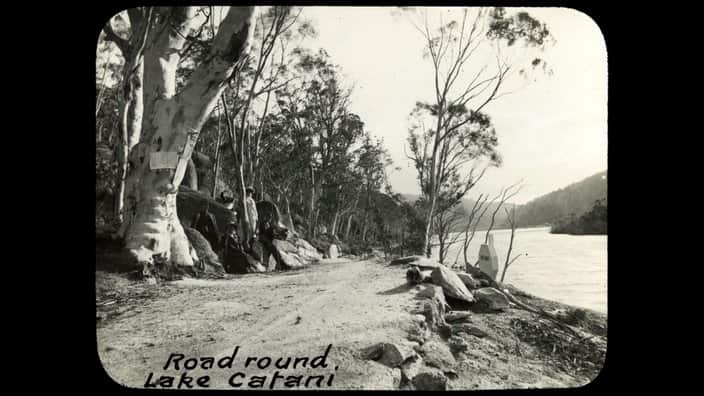 Road Round Lake Catani, Mount Buffalo, c1912-1913. 