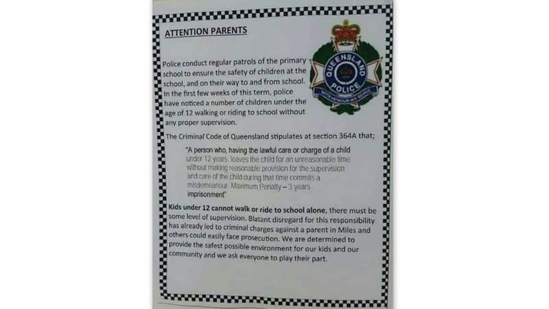 Thông cáo của cảnh sát Miles, Queensland